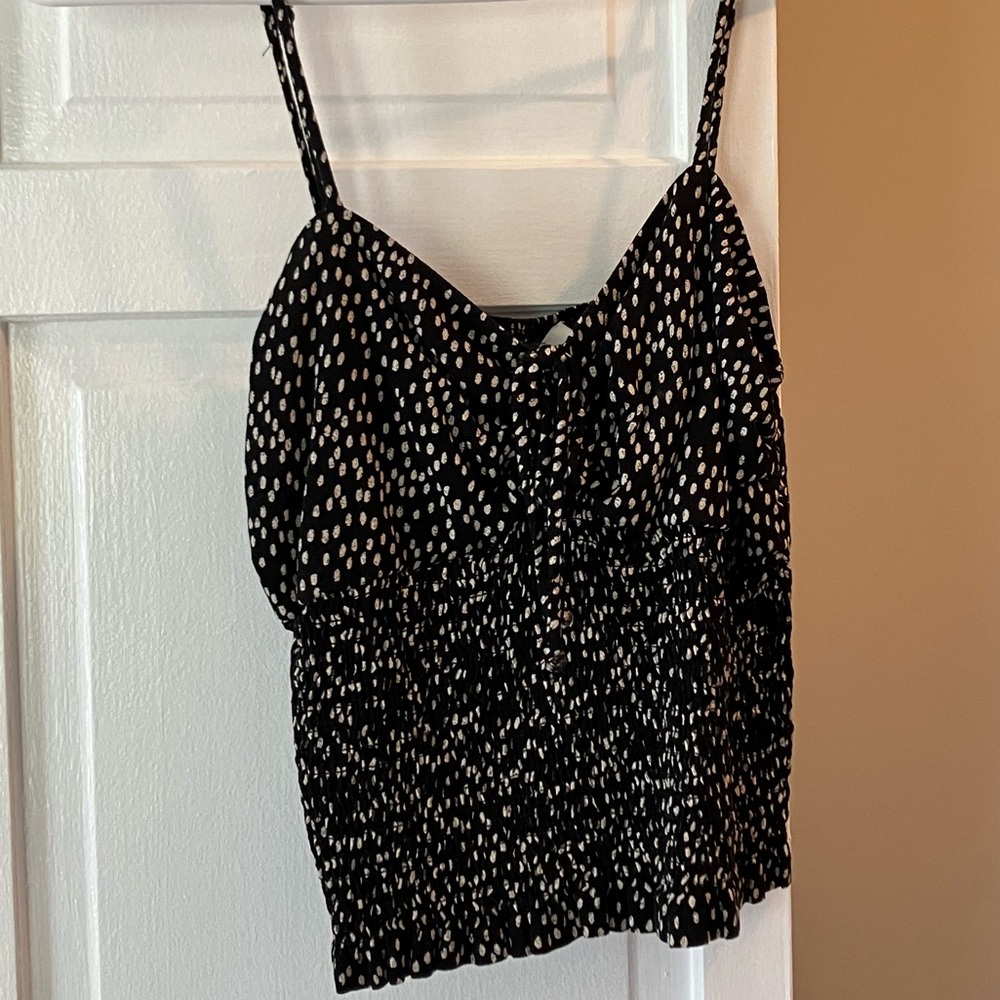 B&W Patterned Tank Top
